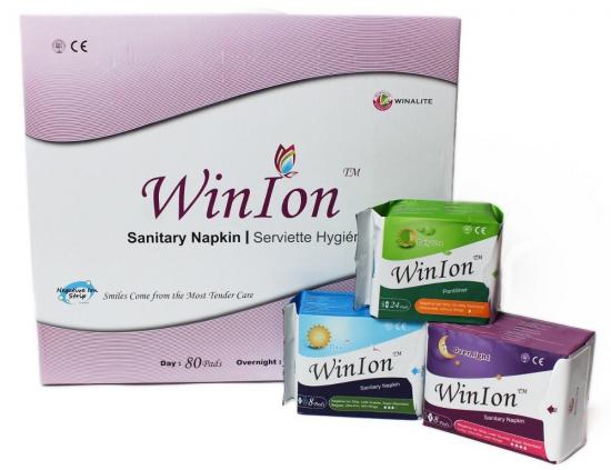 Winalite winion anion dynamic sanitary napkin and pantyliner set 7659 997314 1